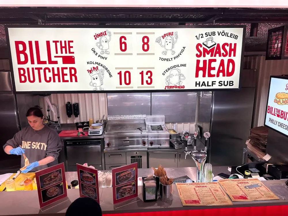Smash Head Burgers Balti Jaama Turul
